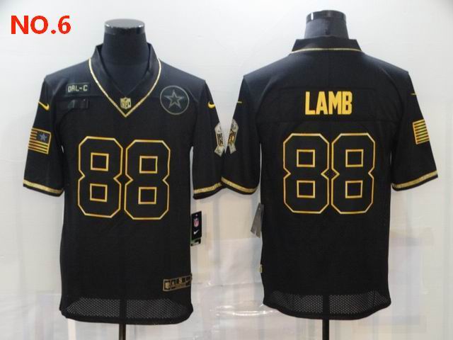 Men's Dallas Cowboys #88 CeeDee Lamb Jersey NO.6;